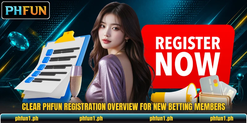 Clear PHFun registration overview for new betting members Clear PHFun registration overview for new betting members