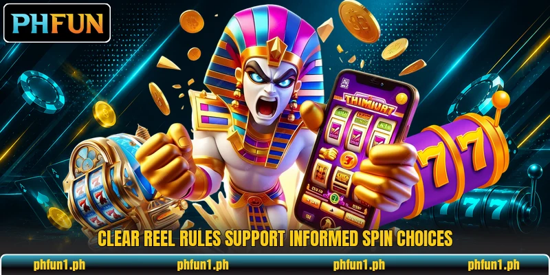 Clear reel rules support informed spin choices Clear reel rules support informed spin choices