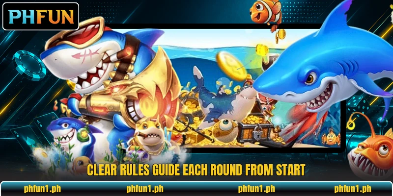 Clear rules guide each round from start