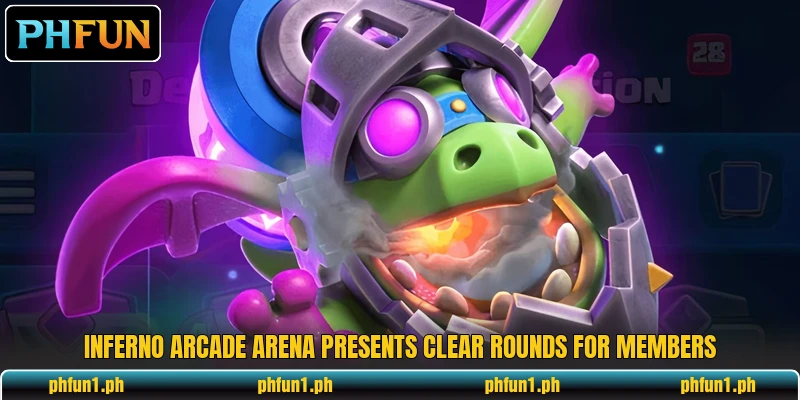 Inferno Arcade Arena presents clear rounds for members