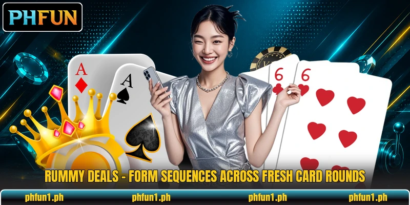 Rummy Deals - Form Sequences Across Fresh Card Rounds