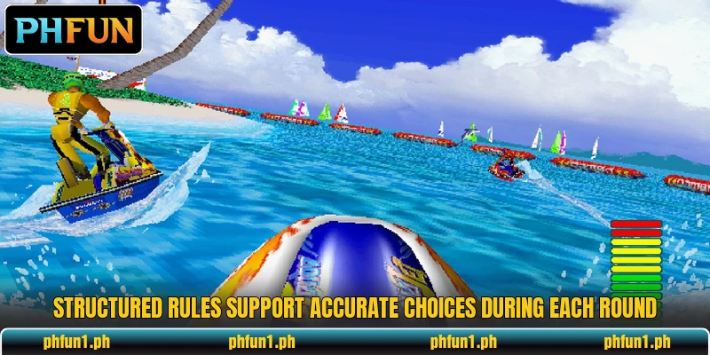 Structured rules support accurate choices during each round Structured rules support accurate choices during each round